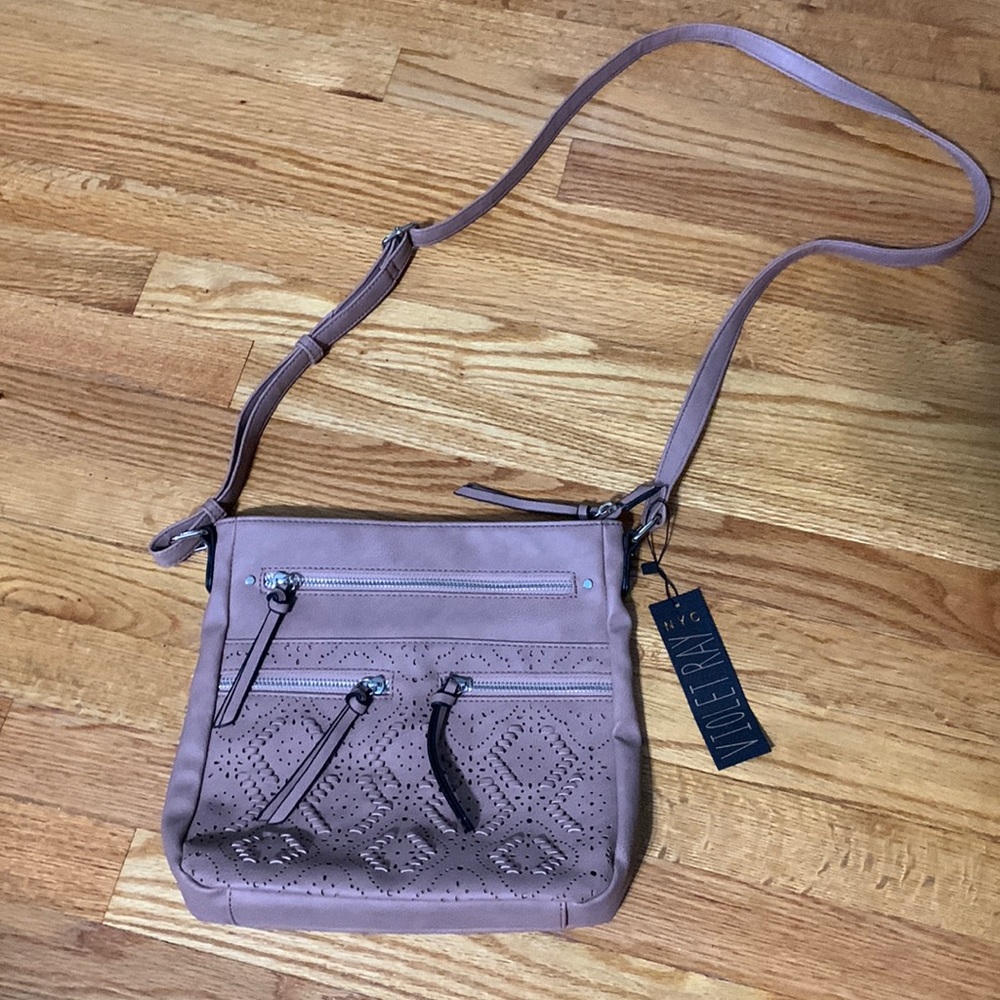 Violet Ray NYC pink purse new